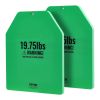 Weight Vest Plates, 19.75 LB Pairs, Premium Steel Weighted plates, Contoured Ergonomic Fit – WODs, Additional Weight for Weight Vests