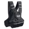 Adjustable Weighted Vest, 20-32lb Weight Vest with 6 Ironsand Weights and Reflective Stripe, Body Weight Vest Exercise Set for Men Women