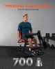 Leg Extension and Curl Machine, 700 lbs Capacity Lower Body Special Leg Machines, Adjustable Leg Exercise Bench, Leg Rotary Extension for Thigh