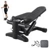Stair Stepper, Mini Stepper for Exercise at Home, Hydraulic Fitness Stepper with Resistance Bands, Full Body Workout Cardio Equipment